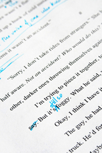 manuscript page